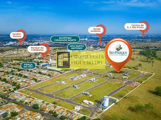 Terreno com 200m², à venda, no bairro Loteamento Horizonte em São José do Rio Preto