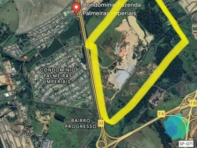 Terreno com 102m², à venda, no bairro Lageado em Salto