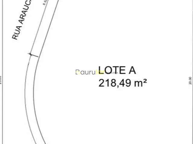 Terreno com 218m², à venda, no bairro Residencial Nova Flórida em Bauru