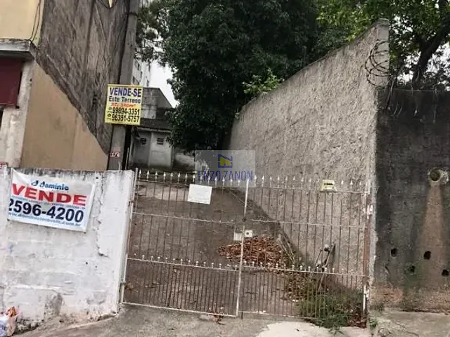 Terreno com 340m², à venda, no bairro Jardim Diadema em Diadema
