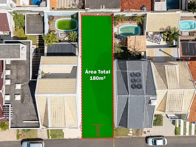Terreno com 180m², à venda, no bairro Cidade Industrial em Curitiba
