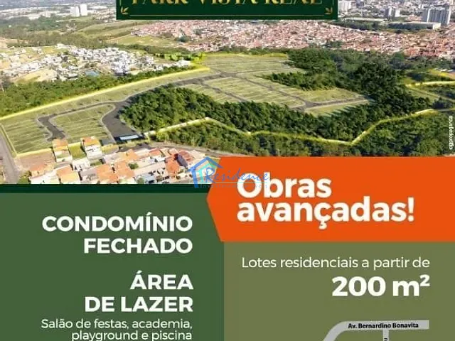 Terreno com 200m², à venda, no bairro Jardim Regente em Indaiatuba