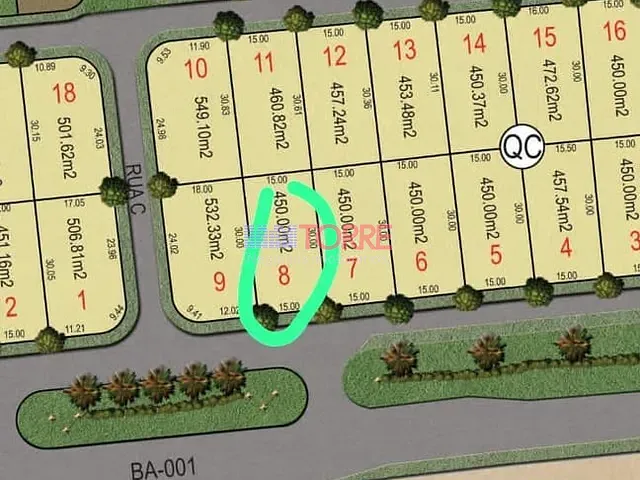 Terreno com 450m², à venda, no bairro Nossa Senhora da Vitória em Ilhéus