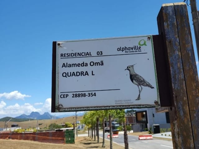 Terreno com 360m², à venda, no bairro Alphaville em Rio das Ostras