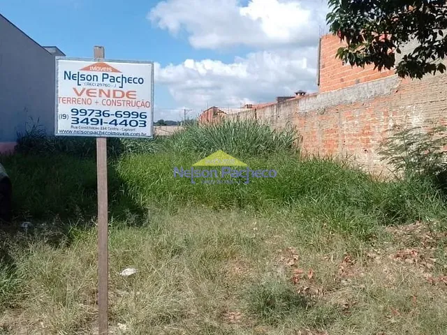 Terreno com 150m², à venda, no bairro Vila Marchioreto em Capivari
