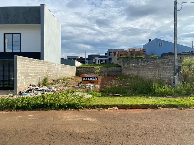 Terreno com 252m², à venda ou para alugar, no bairro Alto Cascavel em Guarapuava
