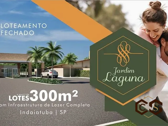 Terreno com 339m², à venda, no bairro Condomínio Laguna Residencial em Indaiatuba
