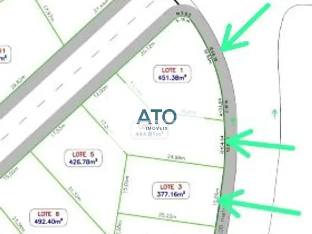 Terreno com 360m², à venda, no bairro Moura em Canelinha