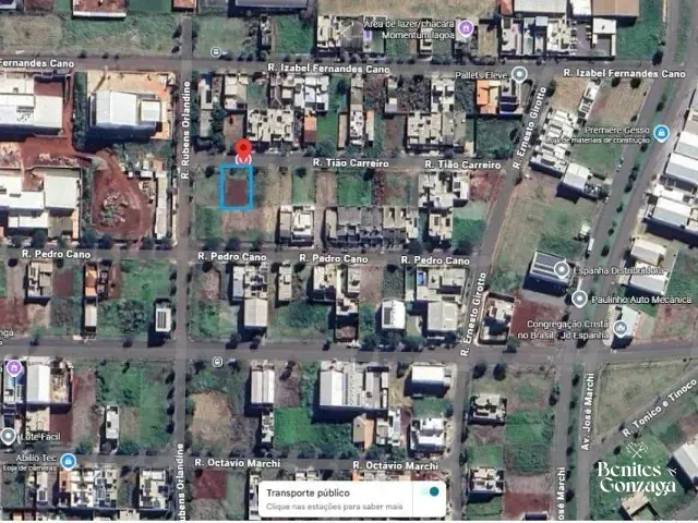Terreno com 400m², à venda, no bairro Jardim Espanha em Maringá