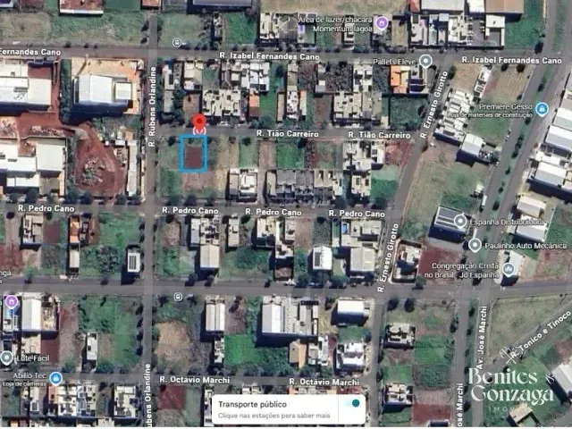Terreno com 400m², à venda, no bairro Jardim Espanha em Maringá