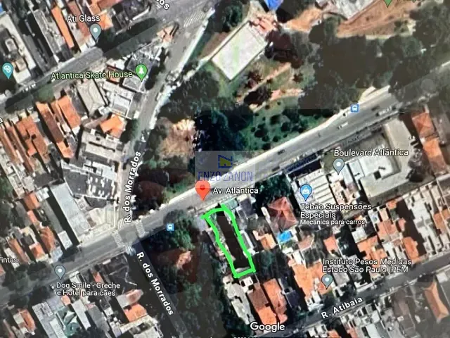 Terreno com 400m², à venda, no bairro Vila Valparaíso em Santo André