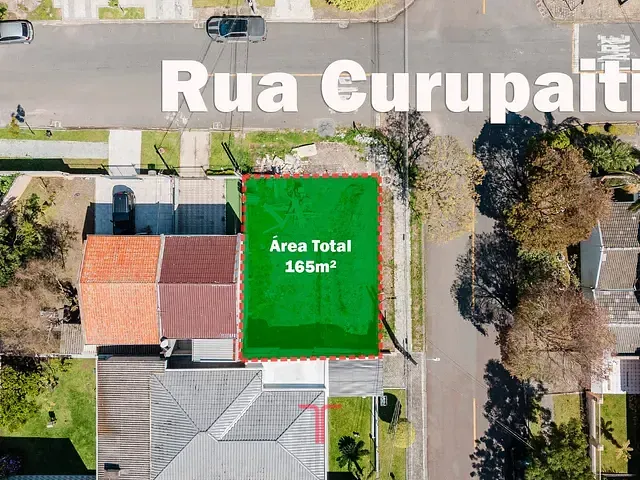 Terreno com 165m², à venda, no bairro Portão em Curitiba