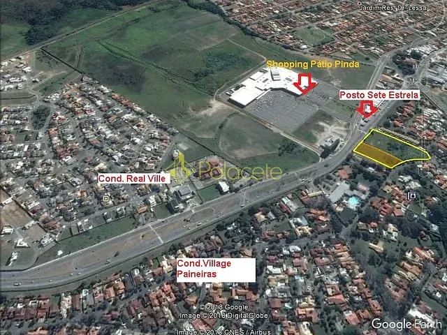 Terreno com 3083m², à venda, no bairro Nossa Senhora do Perpétuo Socorro em Pindamonhangaba