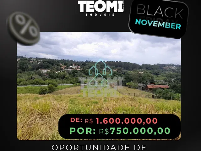 Terreno com 5000m², à venda, no bairro Campos Elíseos em Taubaté
