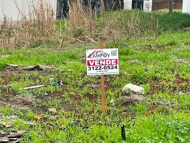 Terreno com 226m², à venda, no bairro Núcleo Habitacional Vale Verde em Apucarana