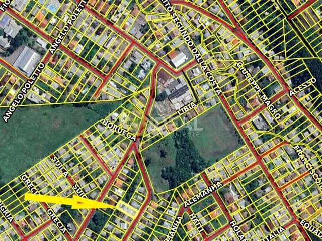Terreno com 622m², à venda, no bairro Nações em Concórdia
