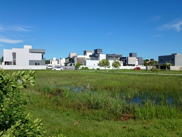 Foto do Terreno - Terreno plano de 399,42m², plano, com ESCRITURA PÚBLICA, no Condomínio Caminho do Engenho I - Campeche - Florianópolis/SC | Costão Sul Imóveis