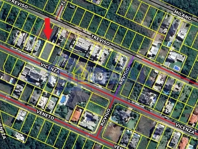 Terreno com 450m², à venda, no bairro Jardim em Concórdia