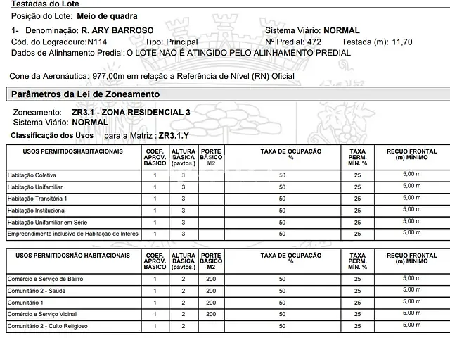Terreno com 881m², à venda, no bairro Boa Vista em Curitiba