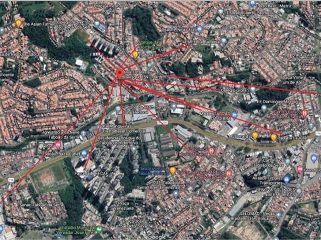 Terreno com 314m², à venda, no bairro Jardim Monte Alegre em Taboão da Serra