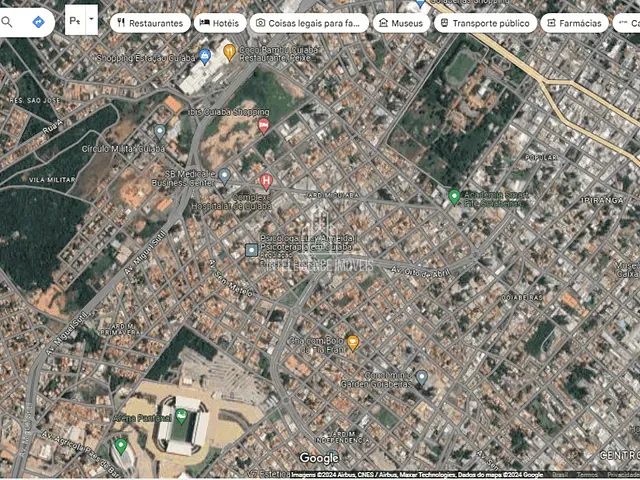 Terreno com 1133m², à venda, no bairro Cidade Alta em Cuiabá