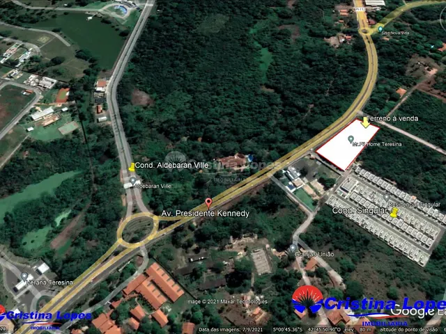 Terreno com 4753m², à venda, no bairro Tabajaras em Teresina