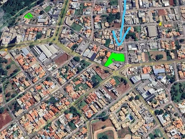 Terreno com 3000m², à venda, no bairro Chácara Cachoeira em Campo Grande