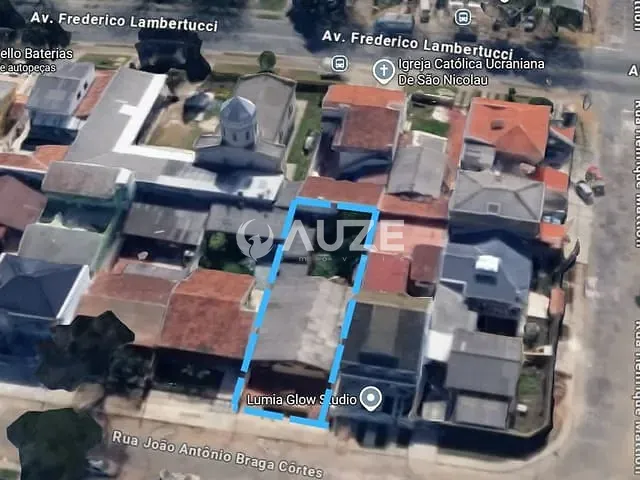 Terreno com 360m², à venda, no bairro Fazendinha em Curitiba