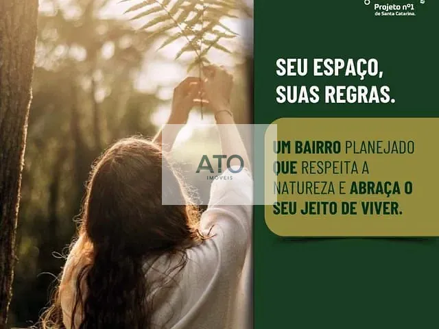 Terreno com 350m², à venda, no bairro Areias em Tijucas