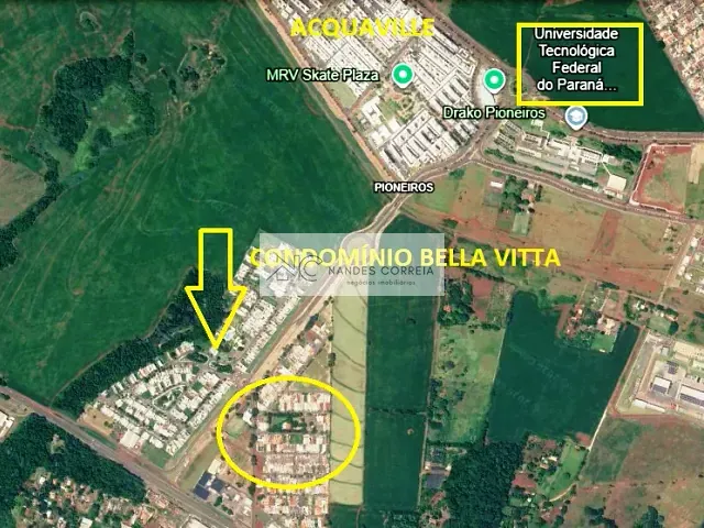 Terreno com 289m², à venda, no bairro Jardim Montecatini em Londrina