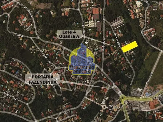 Terreno com 3m², à venda, no bairro Chácara Santa Lúcia dos Ypes em Carapicuíba