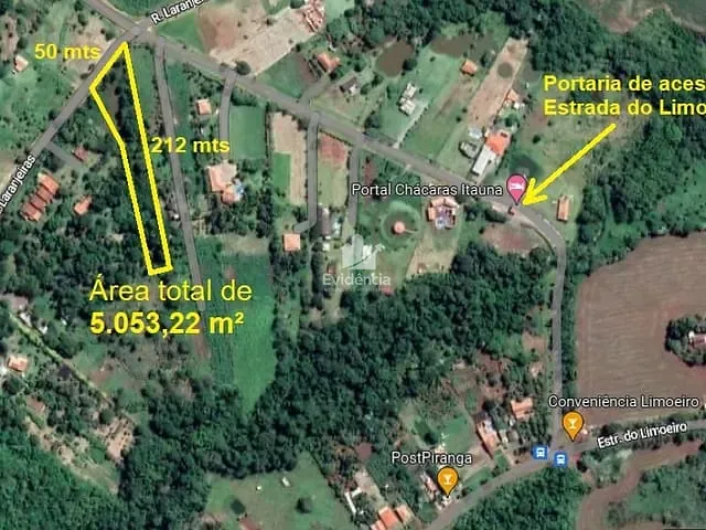 Terreno com 5053m², à venda, no bairro Limoeiro em Londrina