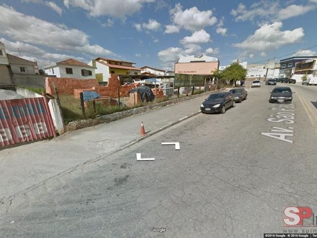 Terreno com 1606m², à venda, no bairro Cidade São Jorge em Santo André