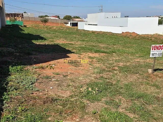 Terreno com 279m², à venda, no bairro Floratta Nações Residencial em Bauru