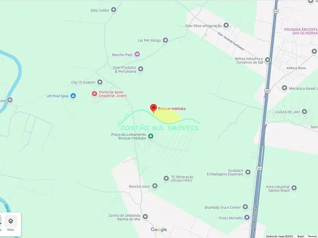 Terreno com 300m², à venda, no bairro Sambaqui em Imbituba