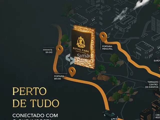 Terreno com 350m², à venda, no bairro Salvaterra em Juiz de Fora