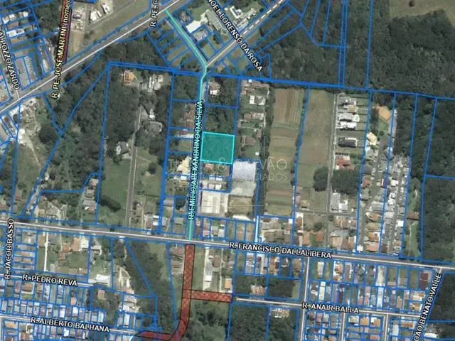 Terreno com 3m², à venda, no bairro Santa Felicidade em Curitiba