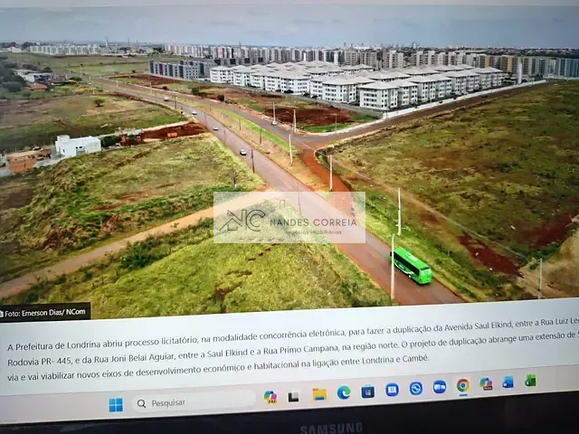 Terreno com 5205m², à venda, no bairro Conjunto Vivi Xavier em Londrina