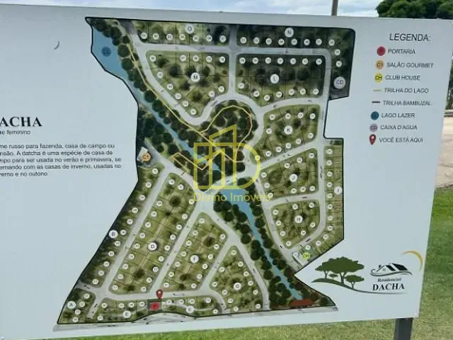 Terreno com 1040m², à venda, no bairro Jardim Dacha Sorocaba em Sorocaba