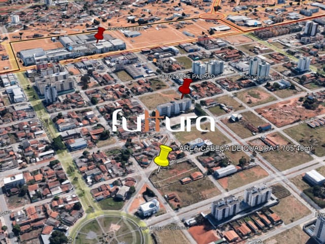 Terreno com 1705m², à venda, no bairro Vila São Tomaz em Aparecida de Goiânia