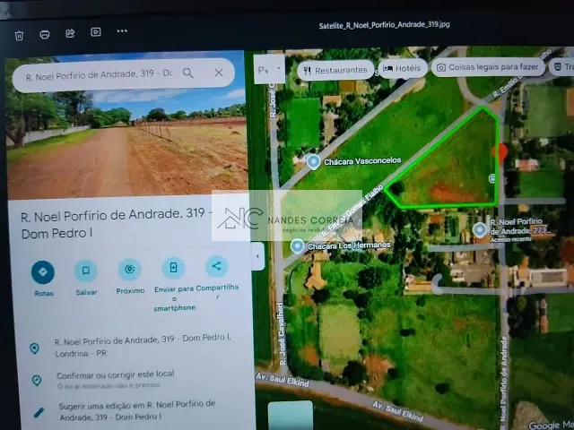 Terreno com 7257m², à venda, no bairro Dom Pedro I em Londrina