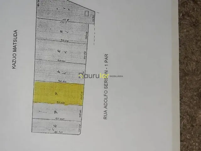 Terreno com 4m², à venda, no bairro Chácaras Cornélia em Bauru