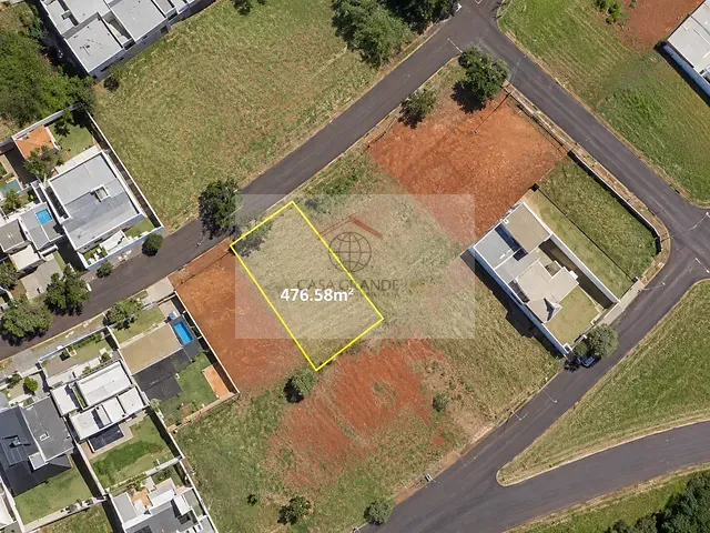 Terreno com 477m², à venda, no bairro Vale Verde em Rolândia