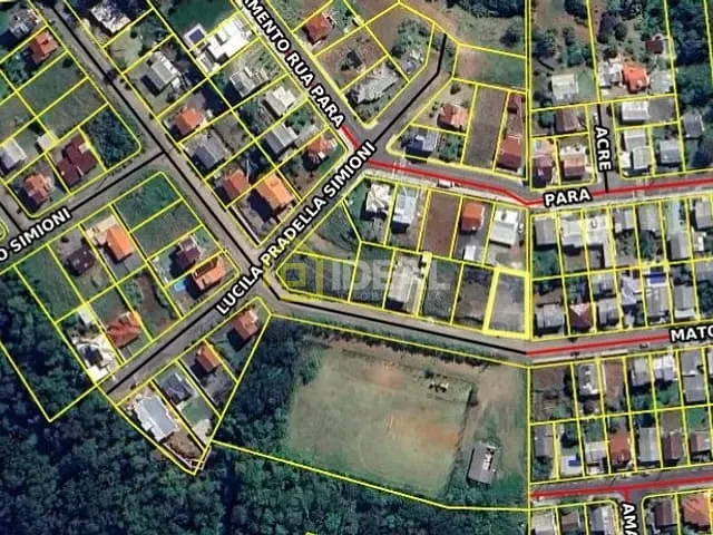 Terreno com 480m², à venda, no bairro Estados em Concórdia
