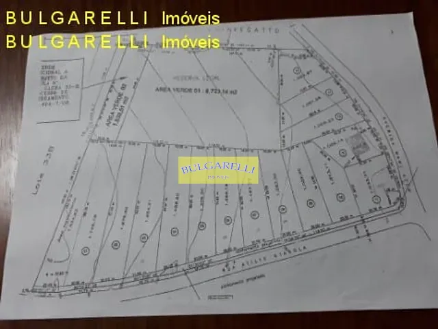 Terreno com 1058m², à venda, no bairro Jardim Colonia em Jundiaí