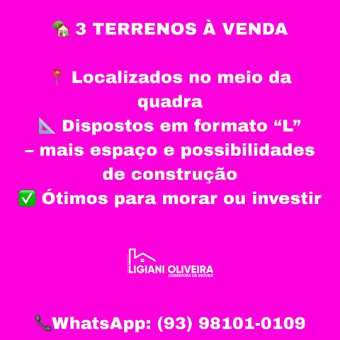 Terreno com 450m², à venda, no bairro Scremin em Novo Progresso