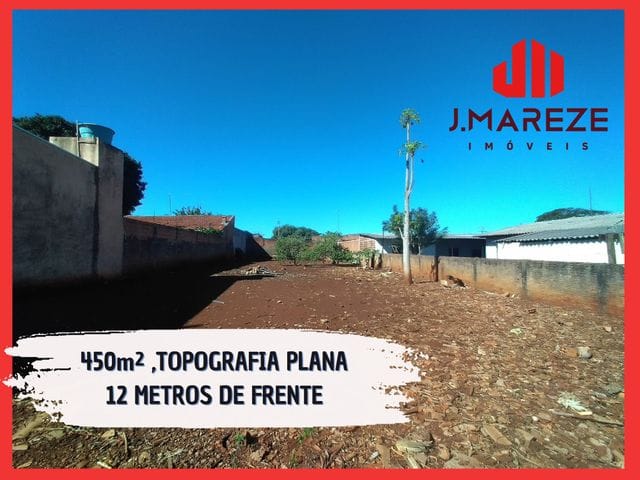 Foto do Terreno - TERRENO DE 450m² PLANO NO JD PONTA GROSSA EM APUCARANA, LOCAL PERMITE CONSTRUÇÃO COMERCIAL E RESIDENCIAL. | J. Mareze Imóveis Ltda