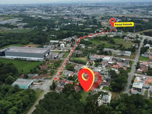Terreno com 870m², à venda, no bairro São Miguel em Araucária