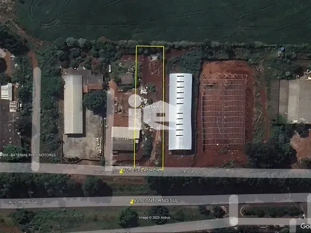 Terreno com 2881m², à venda, no bairro Parque Industrial Cafezal em Rolândia