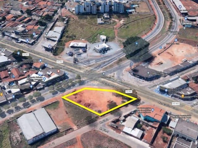 Foto do Terreno - Terreno à venda com 1821m² com projeto Aprovado para Posto de Gasolina | Jeziel Mendes Consultoria Imobiliária
